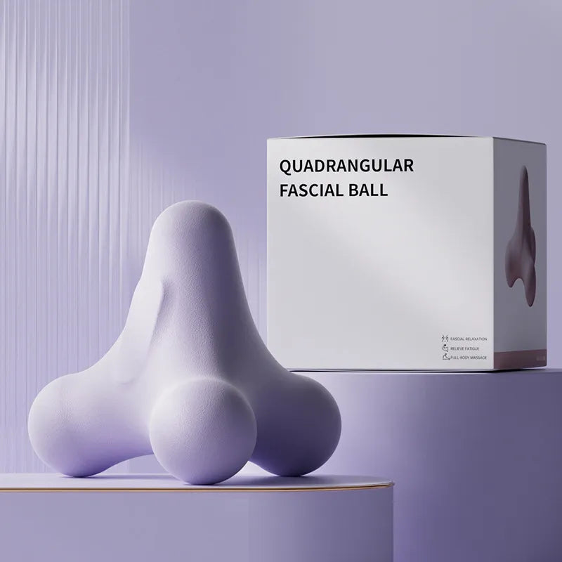 GentlyFleX™ Quadrangle Relaxation Massage Ball